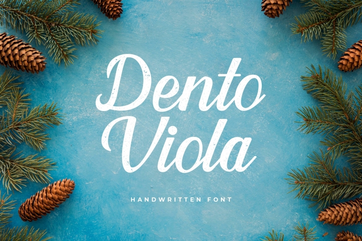 Dento Viola Handwritten Font Download