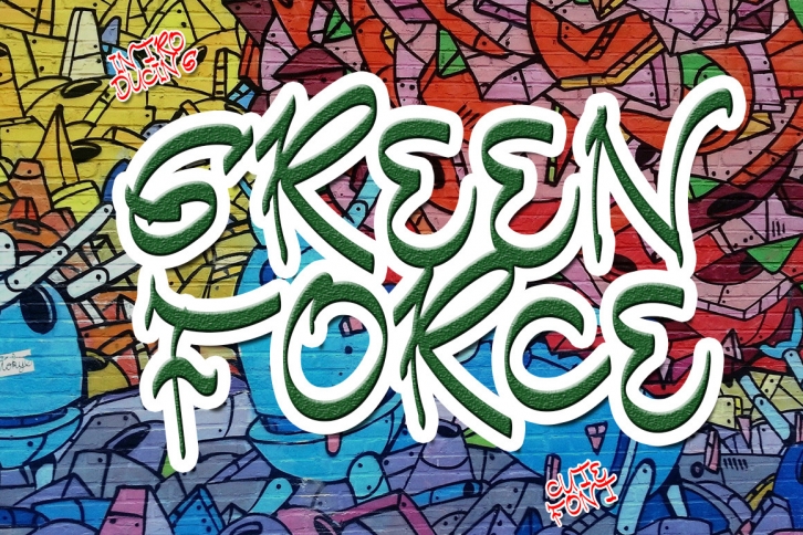 Green Force Font Download