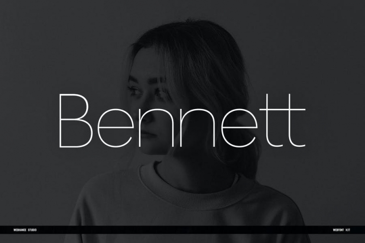 Bennett Display Typefaces + Webfonts Font Download