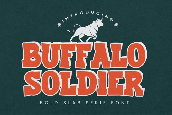 Buffalo Soldier - Bold Slab Font Download