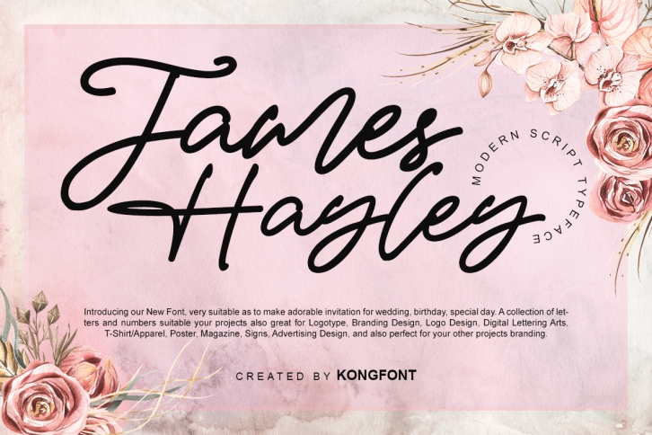 James Hayley Font Download