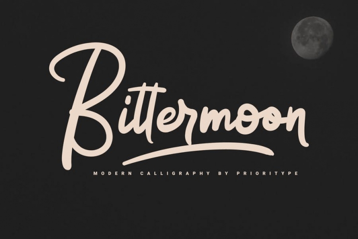 Bittermoon Font Download