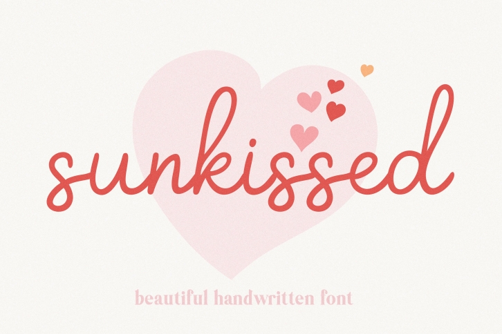 Sunkissed Beautiful for Crafters Font Download