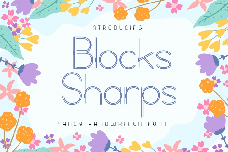 Block Sharps Font Download
