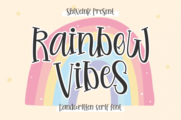 Rainbow Vibes Font Download