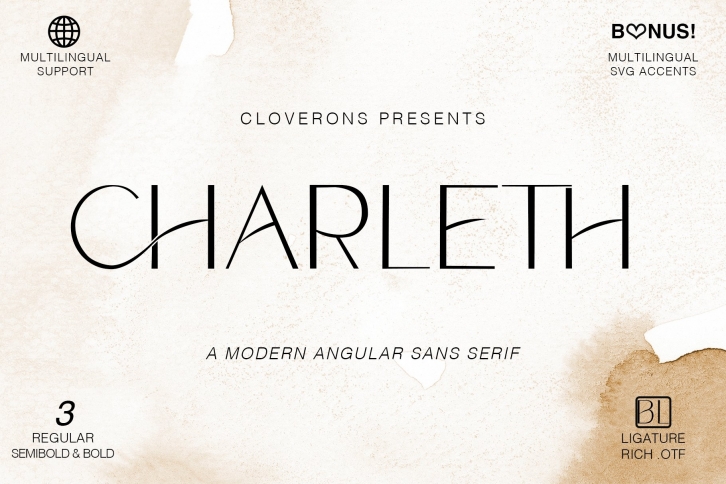 Charleth Font Download