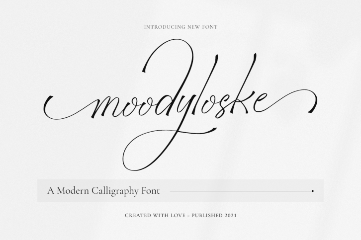Moodyloske Font Download