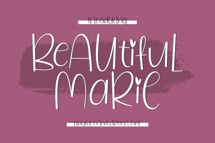 Beautiful Marie Font Download