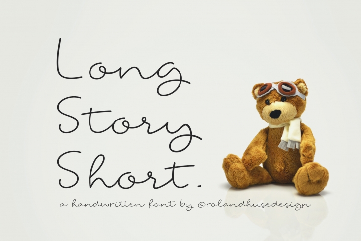 Long Story Shor Font Download