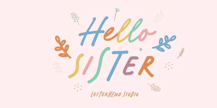 Hello Sister Sans Font Download