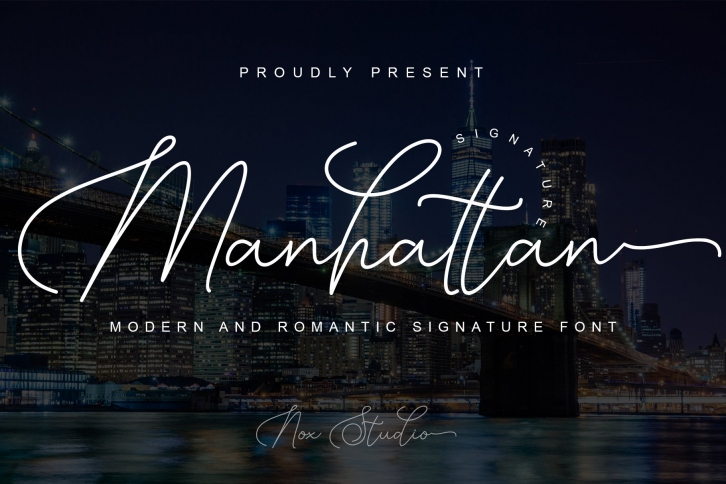 Manhattan Signature Font Download