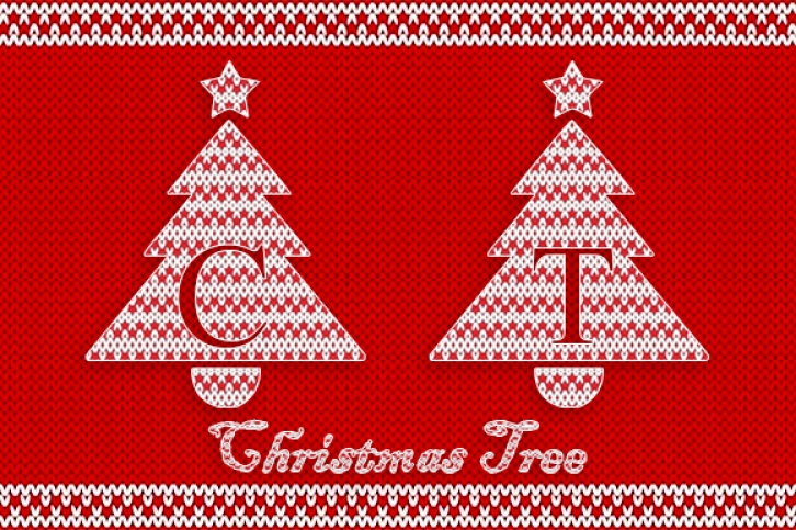 Christmas Tree Font Download