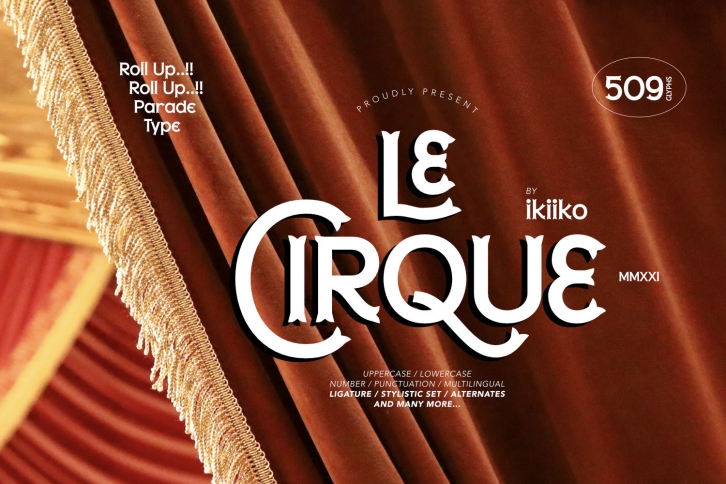Le Cirque Font Download
