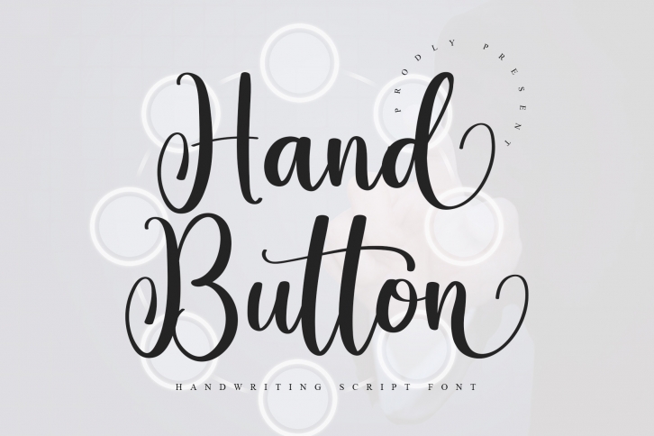 Hand Button Font Download