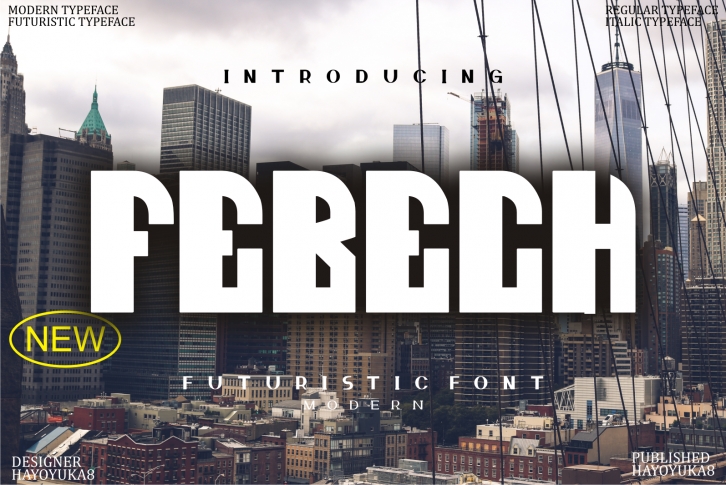 Febech Font Download