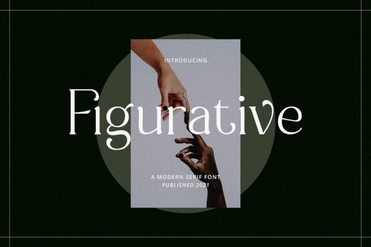 Figurative - Elegant Serif Font Font Download