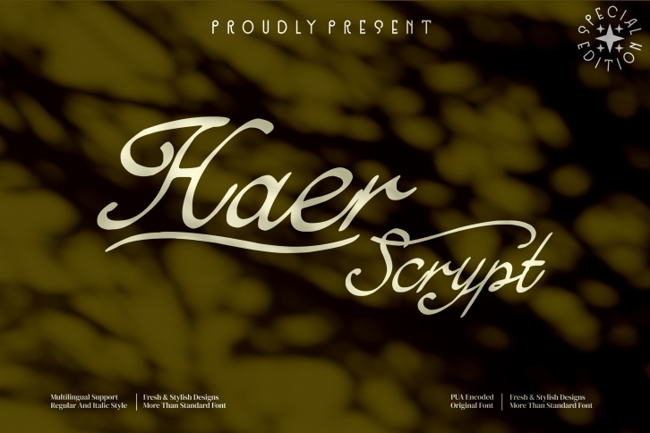 Haer script Font Download