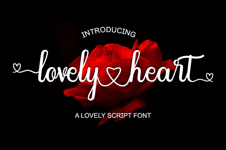 Lovely Heart Font Download