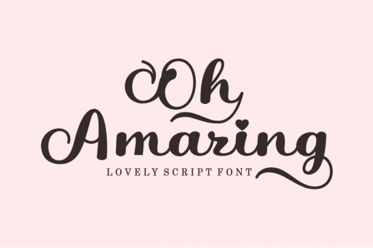 Oh Amazing Font Download