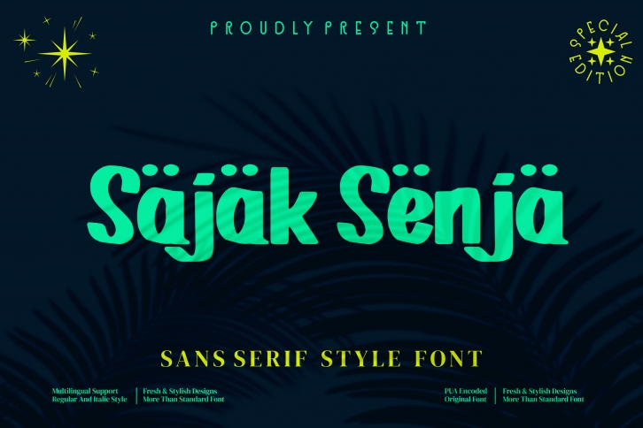 Sajak Senja Font Download