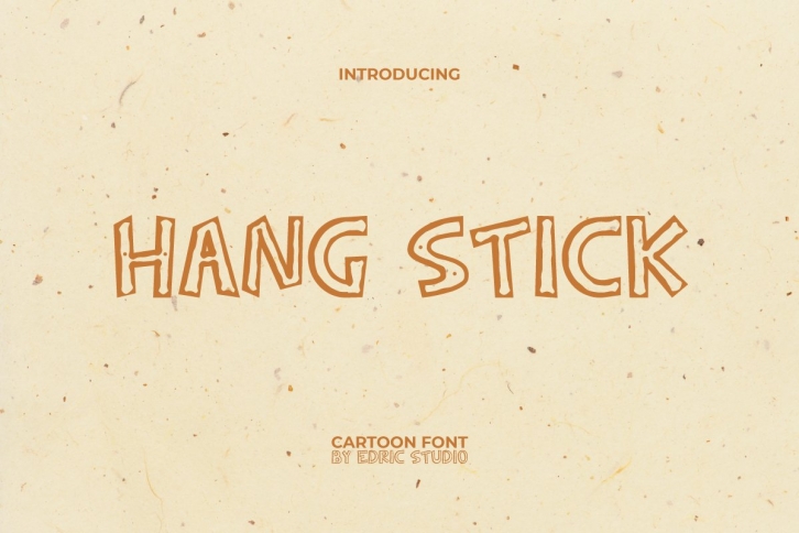 hang stick Font Download