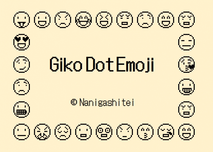 Giko Dot Emoji Font Download