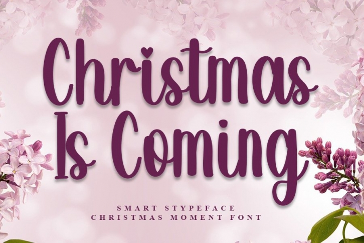 Christmas is Coming Font Download