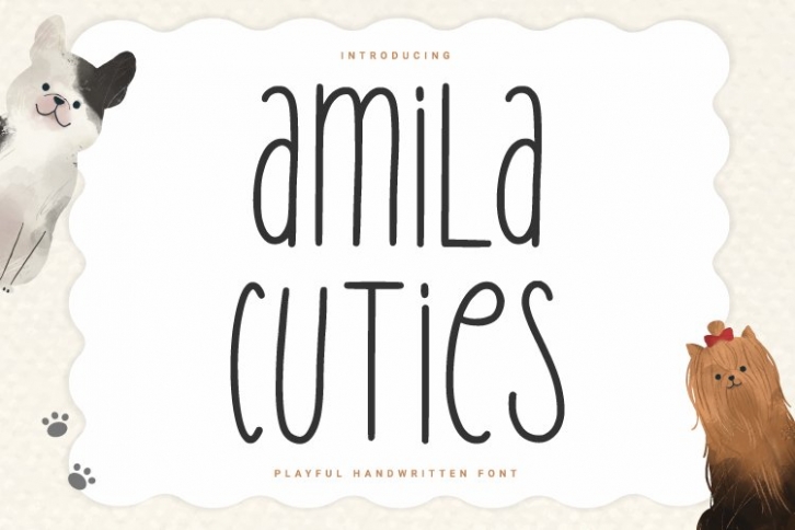 Amila Cuties Font Download