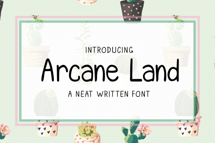 Arcane Land Font Download
