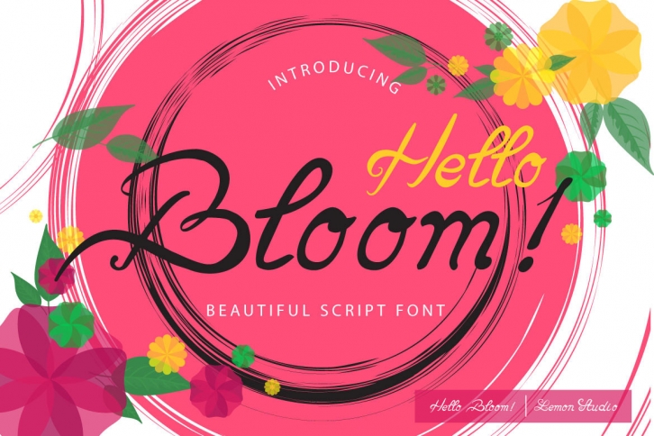 Hello Bloom Font Download