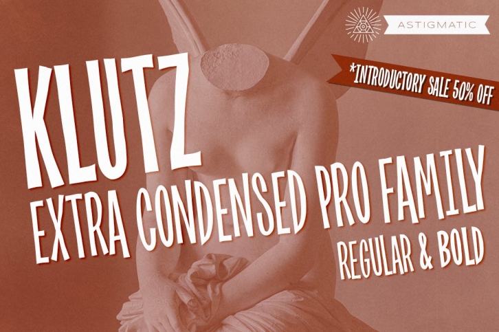 Klutz Extra Condensed Pro Family Font Download
