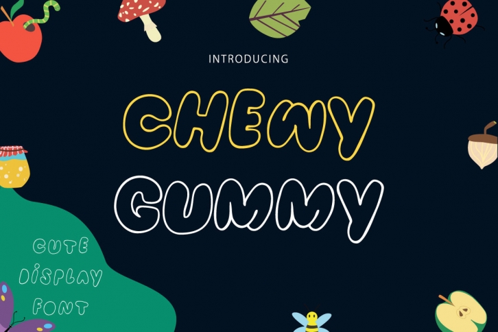 Chewy Gummy Font Download