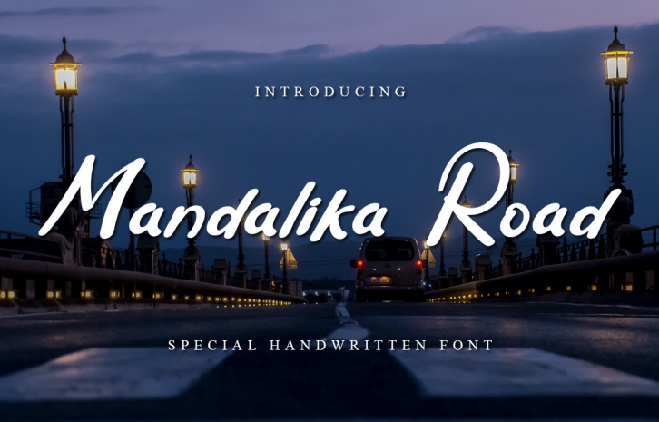 Mandalika Road Font Download