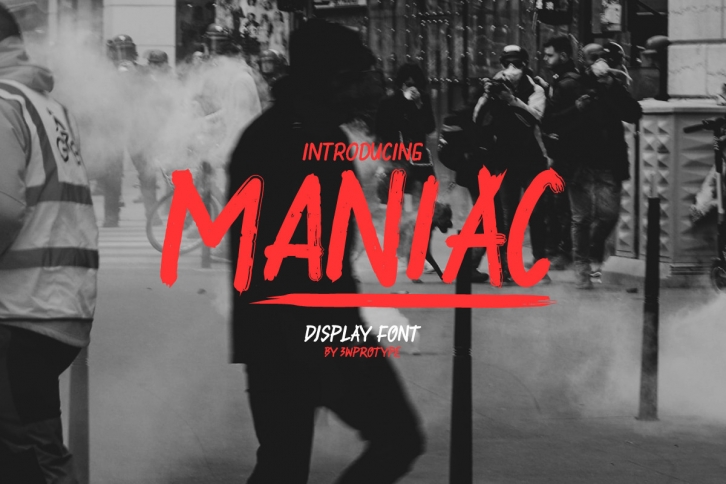 Maniac Font Download