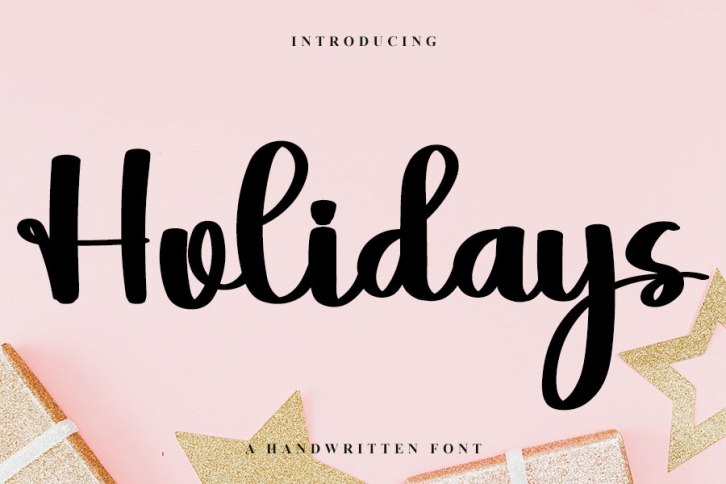 Holidays Font Download