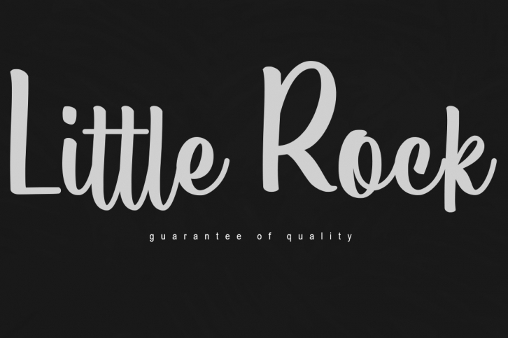 Little Rock Font Download