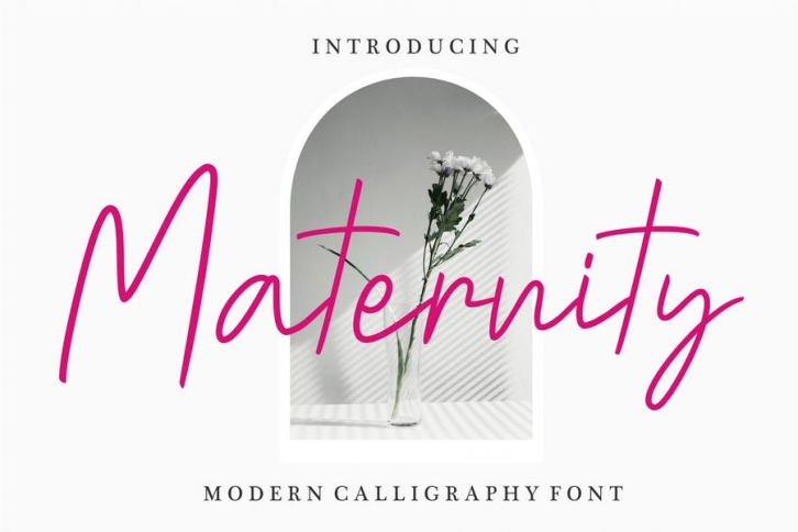Maternity | Modern Calligraphy Font Font Download