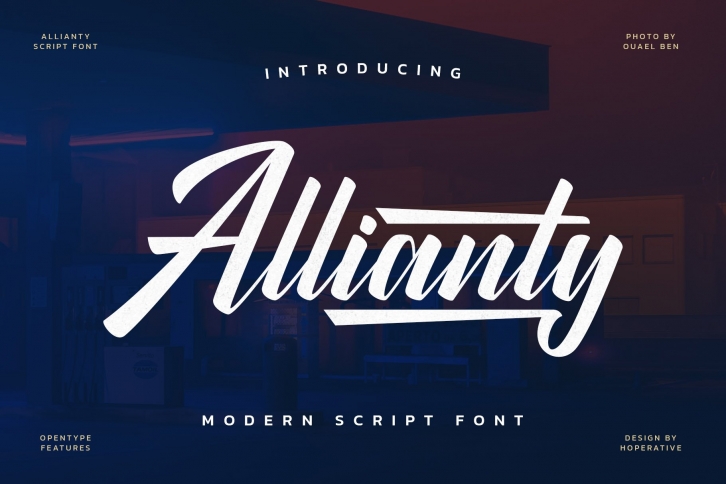 Allianty Font Download