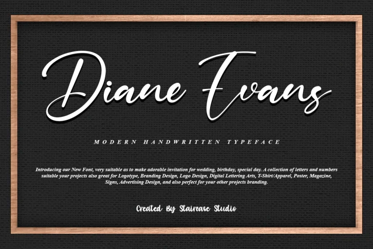 Diane Evans Font Download