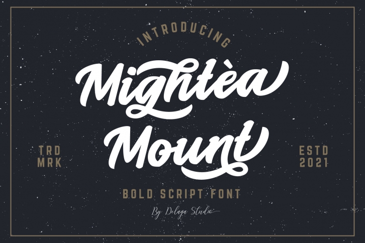 Mightea Mount Font Download