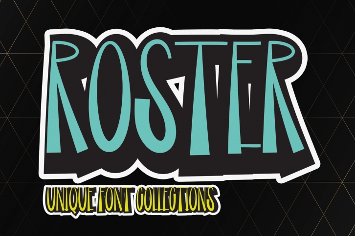 Roster Font Download