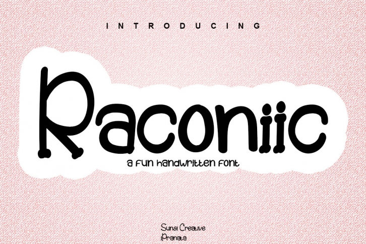 Raconiic Font Download