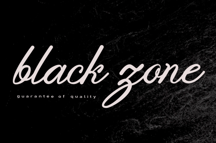 Black Zone Font Download