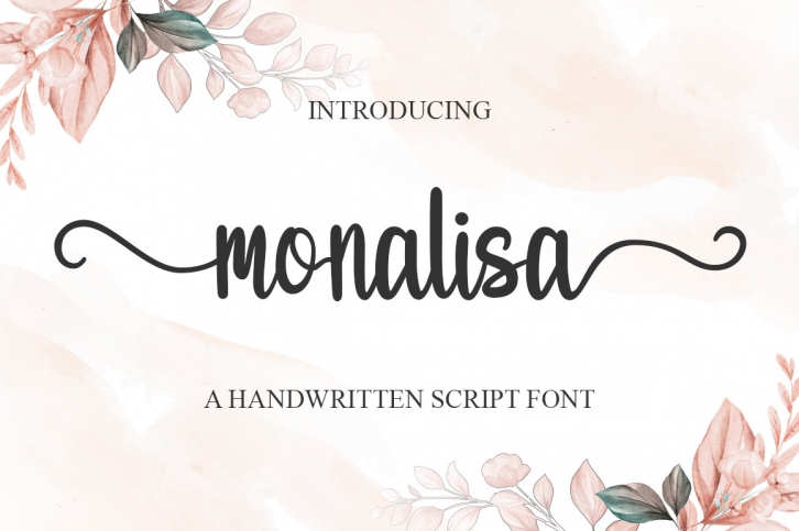 Monalisa Font Download
