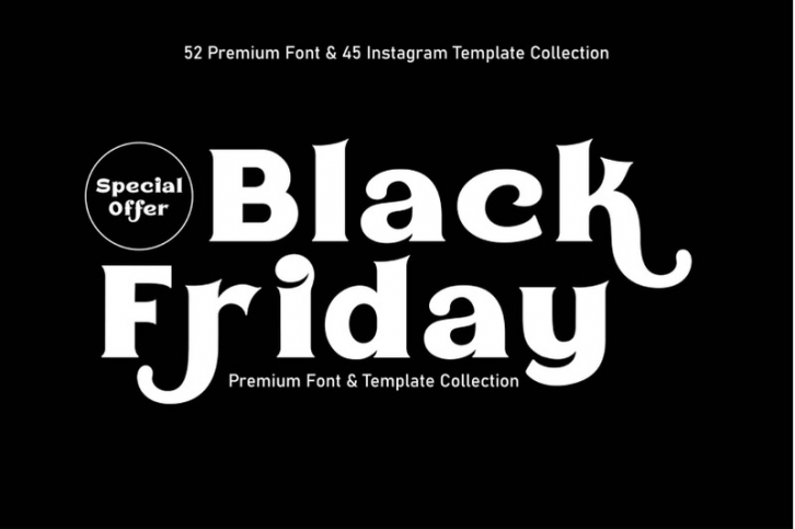 VT Black Friday Bundles Font Download