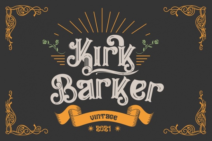 Kirk Barker Font Download