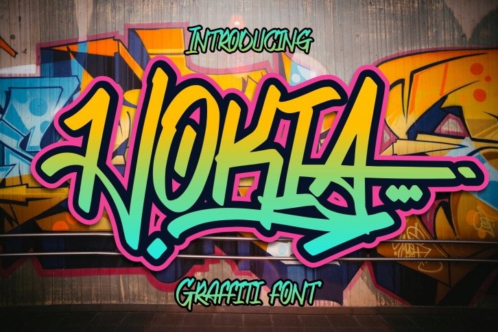 Hokia Graffiti Font Download