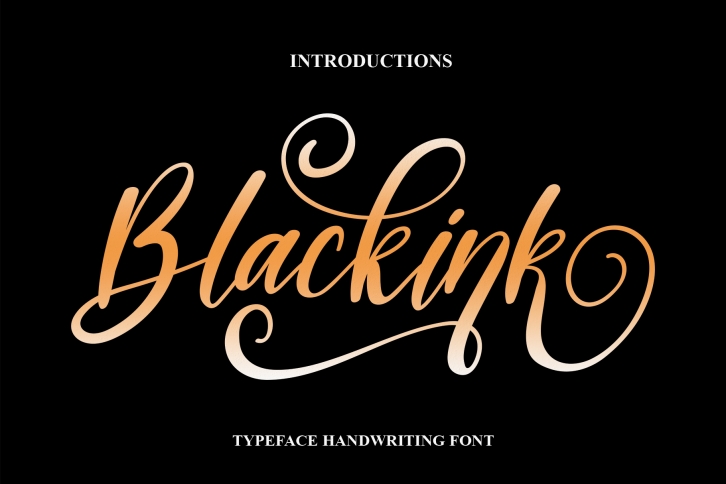 Blackink Font Download