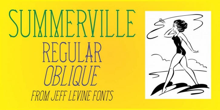 Summerville JNL Font Download