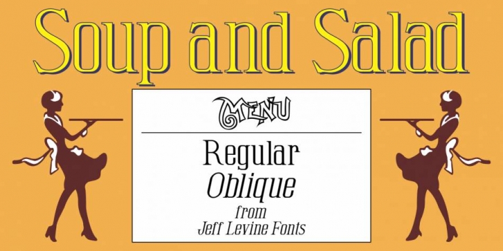 Soup and Salad JNL Font Download